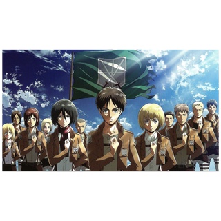 Poster Shingeki No Kyojin Tam A4 e A3 Anime Temporada Levi, Mikasa, Ymir,  Personagens Attack On Titan Mangá.