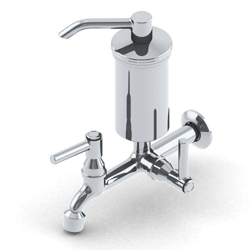 Torneira Reta Com Filtro Metal 1/4 Volta - Cozinha