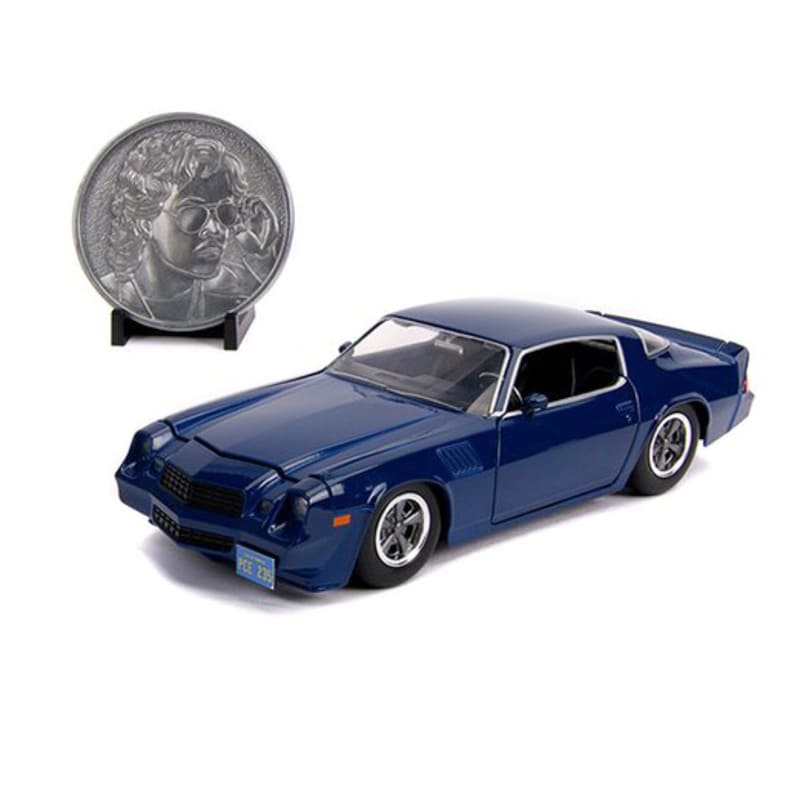 JADA 1/24 ストレンジャーシングスカマロ Z28 ビリー車 ダイキャスト Chevy Camaro Z28 Billy Stranger Things 1:24 Jada Toys | Shopee Brasil