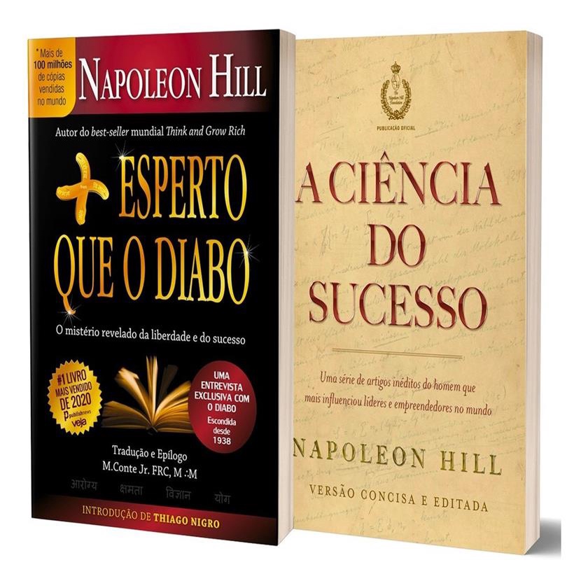 Mais Esperto Que O Diabo + A Ciencia Do Sucesso - Napoleon HillNapoleon ...