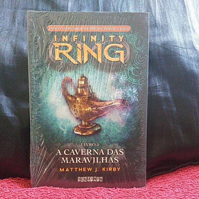 LIVRO: INFINTY RING, A CAVERNA DAS MARAVILHAS- MATTHEW J. KIRBY ...