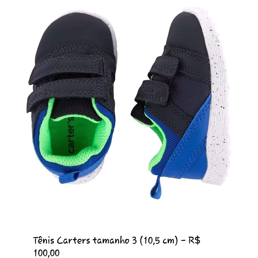 Tenis best sale carters bebe