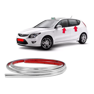 Kit Frisos Cromado Base Da Janela Hyundai I30 Cw 06 A 2012