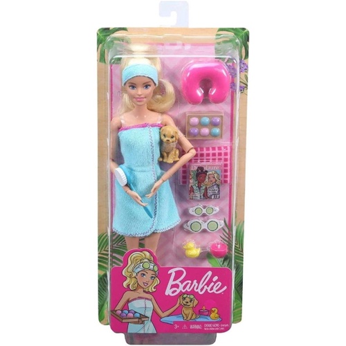 Conjunto e Boneca - Barbie SPA - Salão de Beleza - Manicure e
