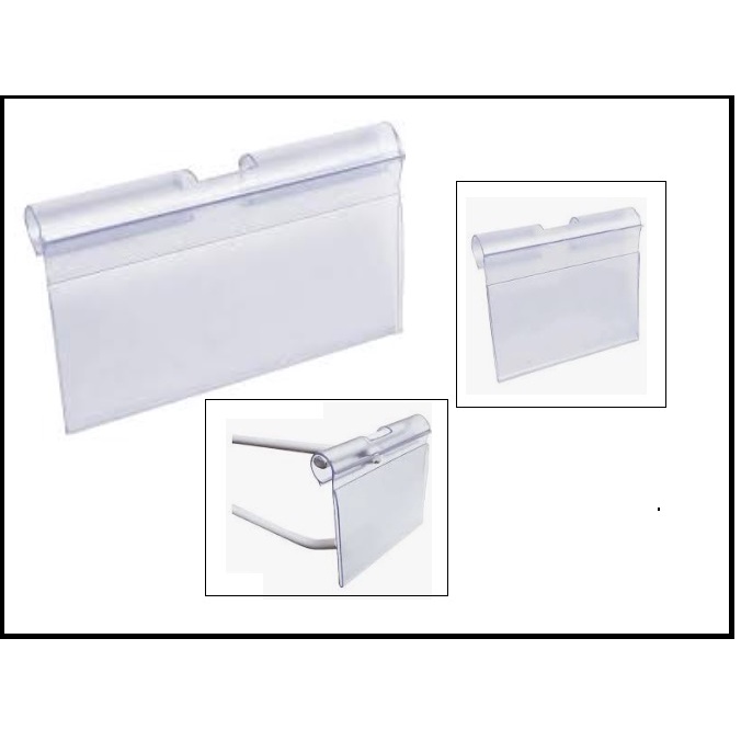 Soporte De Señal De Plástico Acrílico Transparente, Marco De Pared