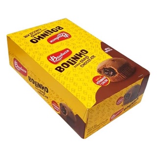 Bolinho Roll Baunilha com Chocolate 34g c/15 - Bauducco - Doce Malu