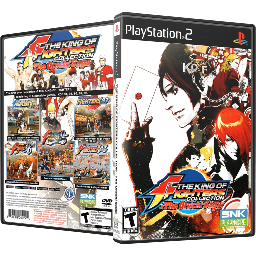 The King of Fighters Collection: The Orochi Saga (USA) PS2 ISO