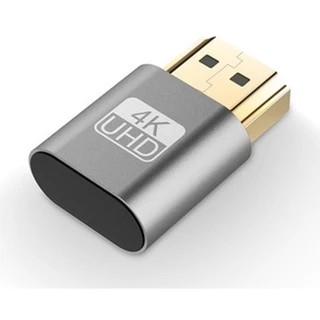 Hdmi Dummy Plug Vga 4k Pronta Entrega Mineração 1.4 