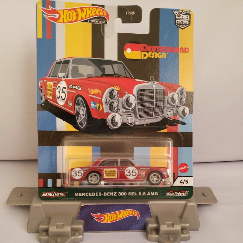 Hot Wheels Premium Mercedes Benz 300 Sel 6.8 AMG Deutschland