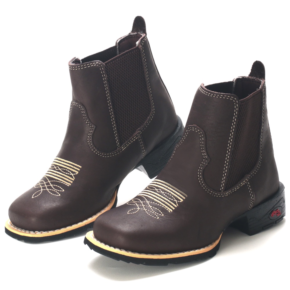 Bota de peao store infantil