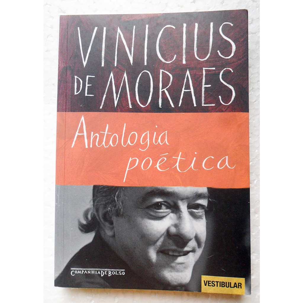 LIVRO ANTOLOGIA POÉTICA VINICIUS DE MORAES | Shopee Brasil
