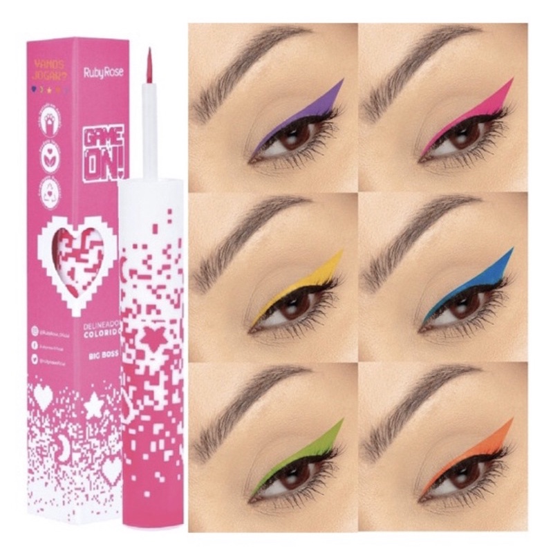 Black Ruby Rose Pen Eyeliner Hb-090 Waterproof - AliExpress