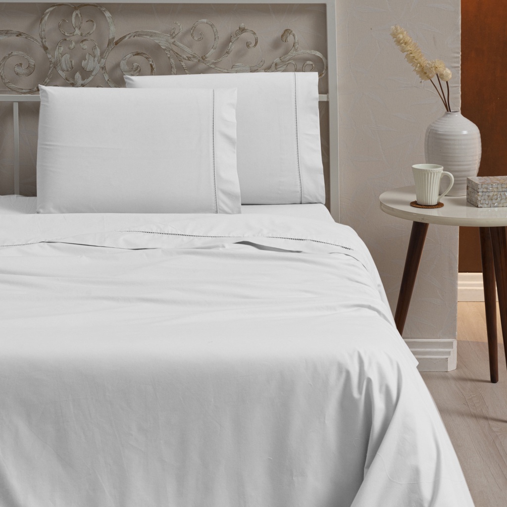 Lençol King Avulso Percal 100% Algodão 400 Fios Com Elástico | Shopee Brasil