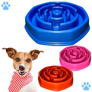 Comedouro lento pet games fit mini labirinto para caes gatos em