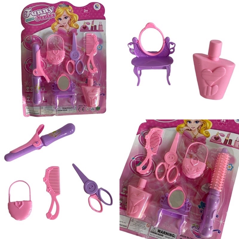 Brinquedos de salão de beleza para meninas,Kit de Brinquedos para Boneca de  Cabeleireiro 41 Peças - Boneca de estilo de cabelo com secador de cabelo e  acessórios de estilo para práticas de