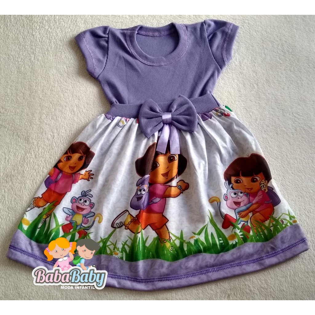 Vestido da hot sale dora aventureira