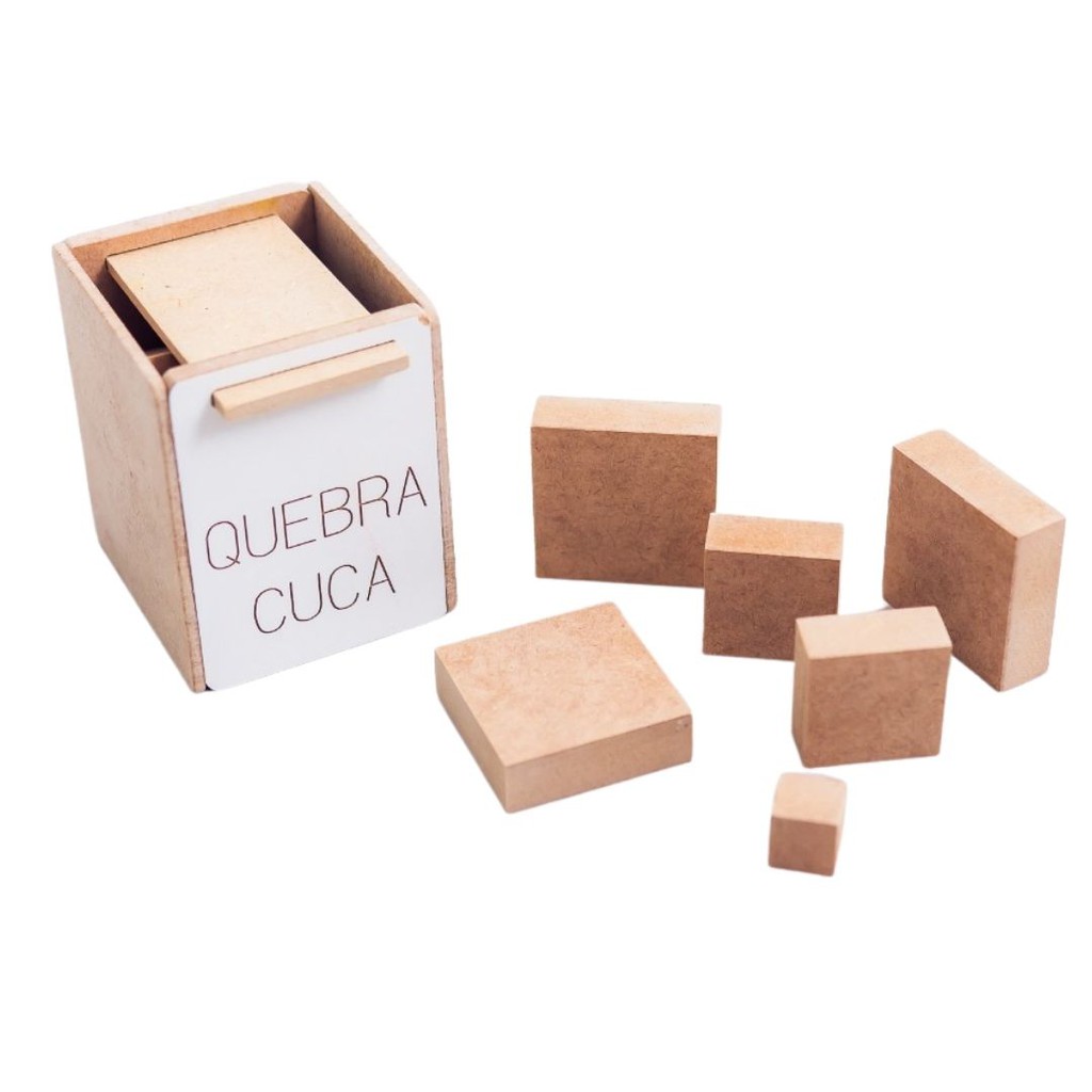 Generic Quebra-cabeça de madeira quebra-cabeças quebra-cabeças mentais  caixa jogo de feito à mão jogo complicado desenredamento intertravamento  para