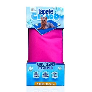 Tapete Gelado Para Cães Rosa Pequeno - The Pets Brasil