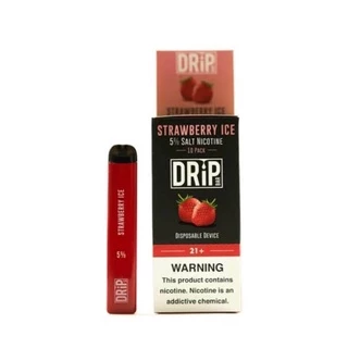 PodDrip Sabor Morango Descartável 400 Puffs.