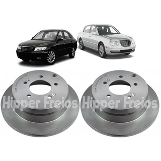 Disco Freio Traseiro Hyundai Azera 3.3 2009 2010 2011 - Par