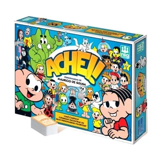 Jogo de Tabuleiro Achei! Turma Da Mônica - Nig