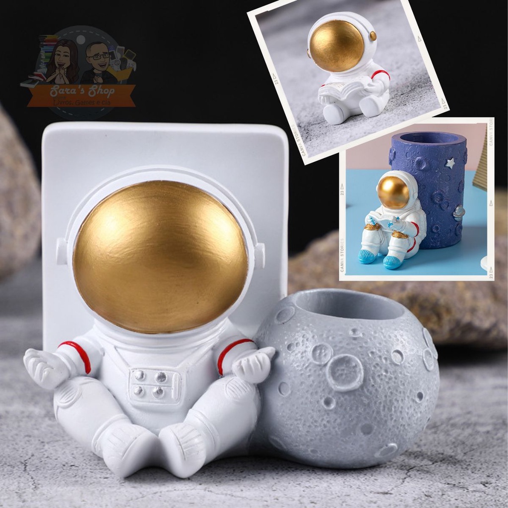 Astronauta Decorativo de resina