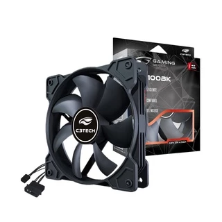 Cooler Fan 12cm Dark Force Pc Gabinete Gamer Preto