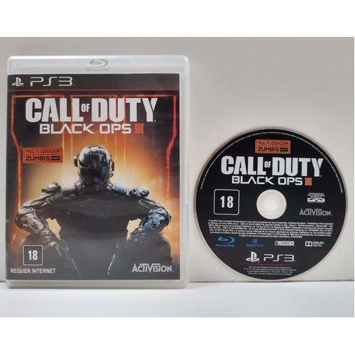 Call Of Duty Black Ops 3 Ps3 Midia fisica Original Seminova Funcionando e  Testada 100% perfeita encarte Original Envio Imediato Pra todo Brasil.  Levando mais de 2 jogos tem Promoção so - Desconto no Preço