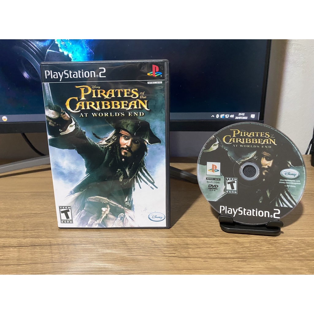 Jeu PS2 Pirates Des Caraïbes : La Légende De Jack - Très Bon état, Complet