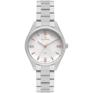 RELÓGIO TECHNOS FEMININO BOUTIQUE PRATA - 2036MKR/1B