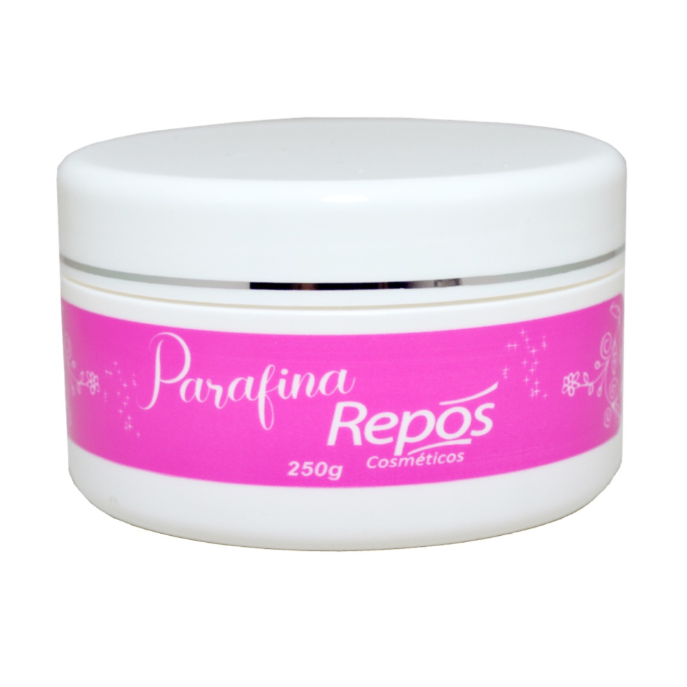 Parafina Repos 250 GR hidratante aspereza cotovelos mãos e pés spa dos pés