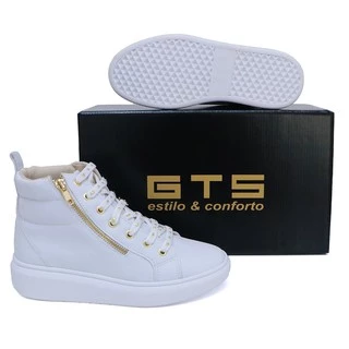Tênis Bota Coturno Feminino Cano Médio Promoção.