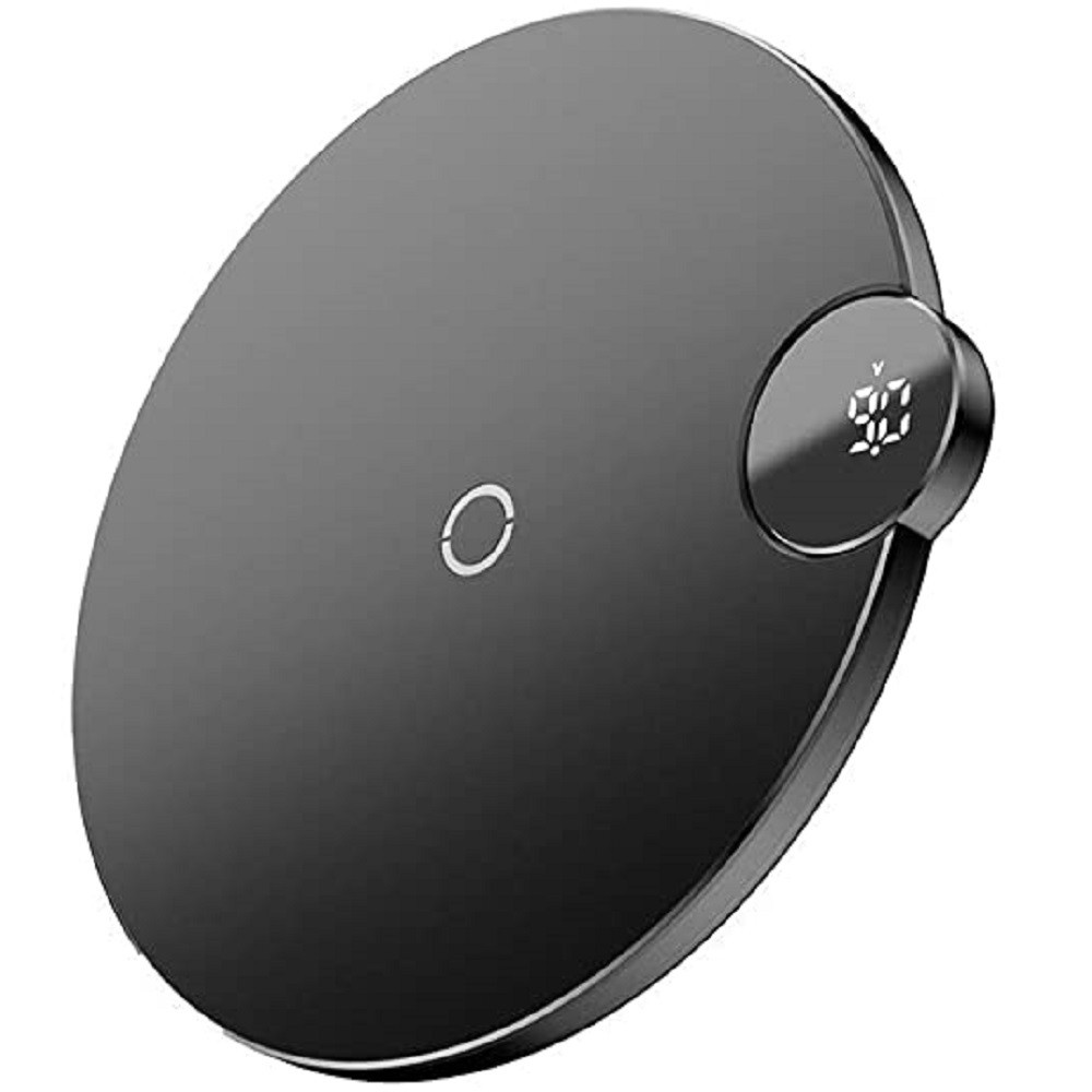 Base Carregador Indução 15W Baseus Celular Sem Fio Wireless Turbo Inteligente Carregamento Rápido