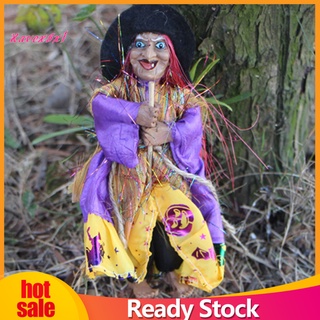 Halloween bruxa – Decorações Halloween bruxa assustadora  Presentes  especiais visual assustador para crianças e amigos no Halloween ou  aniversário Fengr-au : : Casa