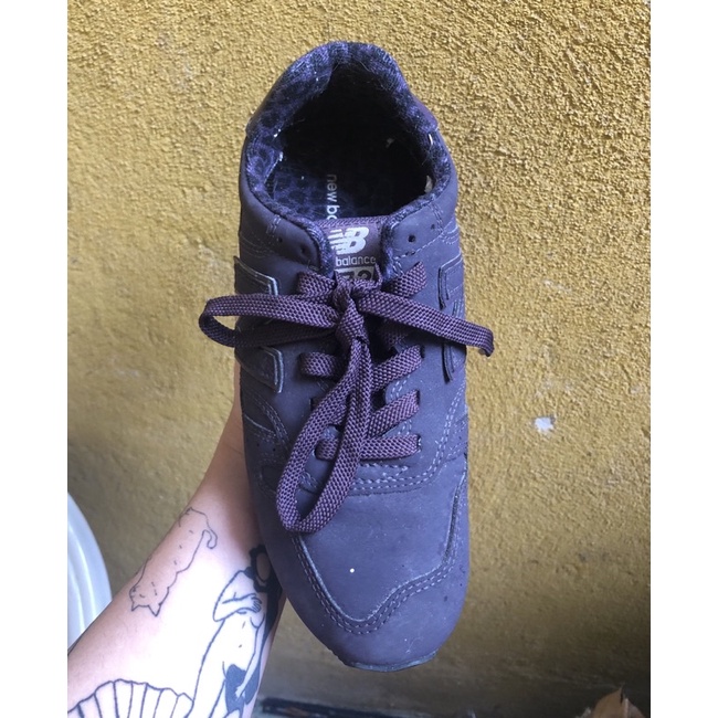 t nis new balance original roxo modelo 373 n mero 35 Shopee Brasil