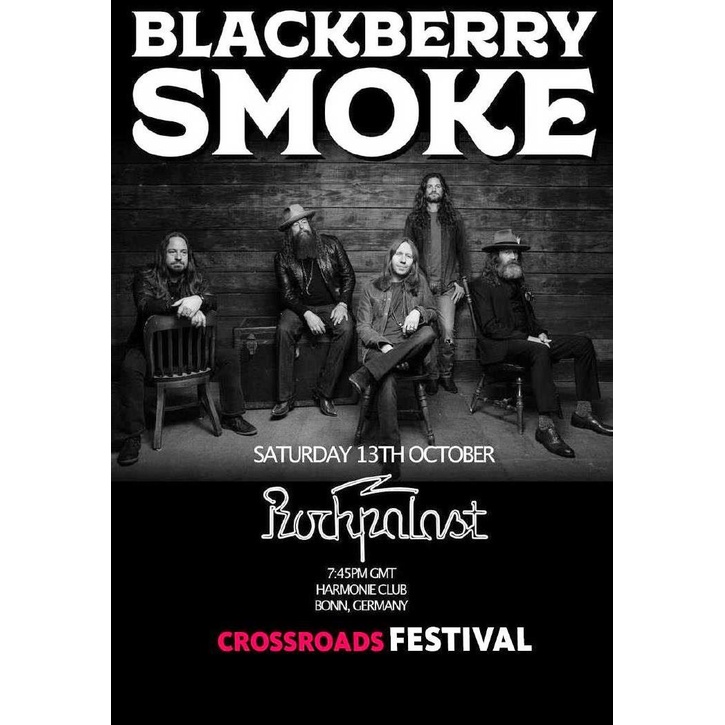 Dvd Blackberry Smoke Crossroads Festival Rockpalast 2018 Dvd Blackberry Smoke Crossroads Festival Rockpalast 2018