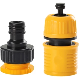 Kit Engate/ Rápido Para Mangueira Jardim Aquastop Com Adaptador Tipo Click Gkera01 - Wap