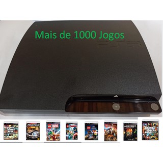 Playstation 3 Ps3 Slim com 1500 Games