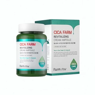 farmstay cica farm revitalizing cream ampoule 250ml em Oferta na Shopee