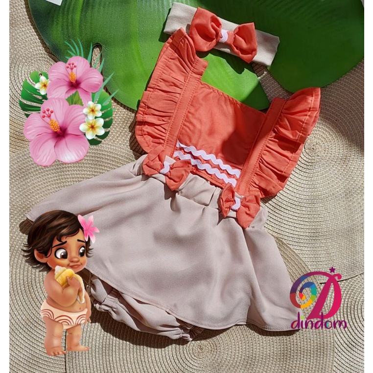 Bebés novos Moana roupas de vestuário desenhos animados de verão Crianças  Moana cosplay princesa vestidos terno Roupa infantil C2073