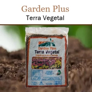 Terra Vegetal 10kg Garden Plus Fertilizante Humus