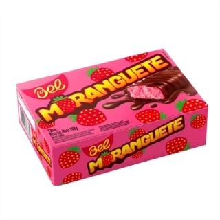 Chocolate Moranguete Mini Bel 9g Caixa C/12 Unid. 108g