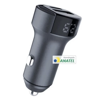 Carregador Veicular Ultrarrápido Super Power 36W - CH18WPDAL - GEONAV