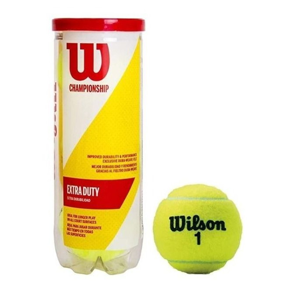 Bola de Tênis Wilson Championship Pack com 03 Tubos - PróSpin.com.br