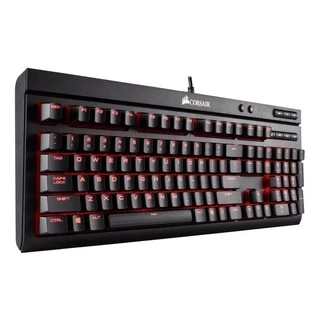 Teclado Mecânico Gamer Corsair K68 MX c/Led Vermelho USB 2.0