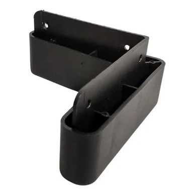 Pé Comoda Sapata Rodapé Pezinho Guarda Roupa Rack 3cm Kit4un