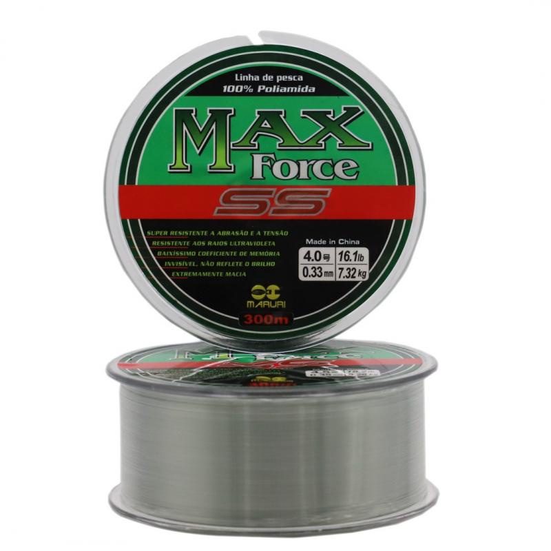 Linha SS Max Force Crystal 150M - 300M - Maruri | Shopee Brasil