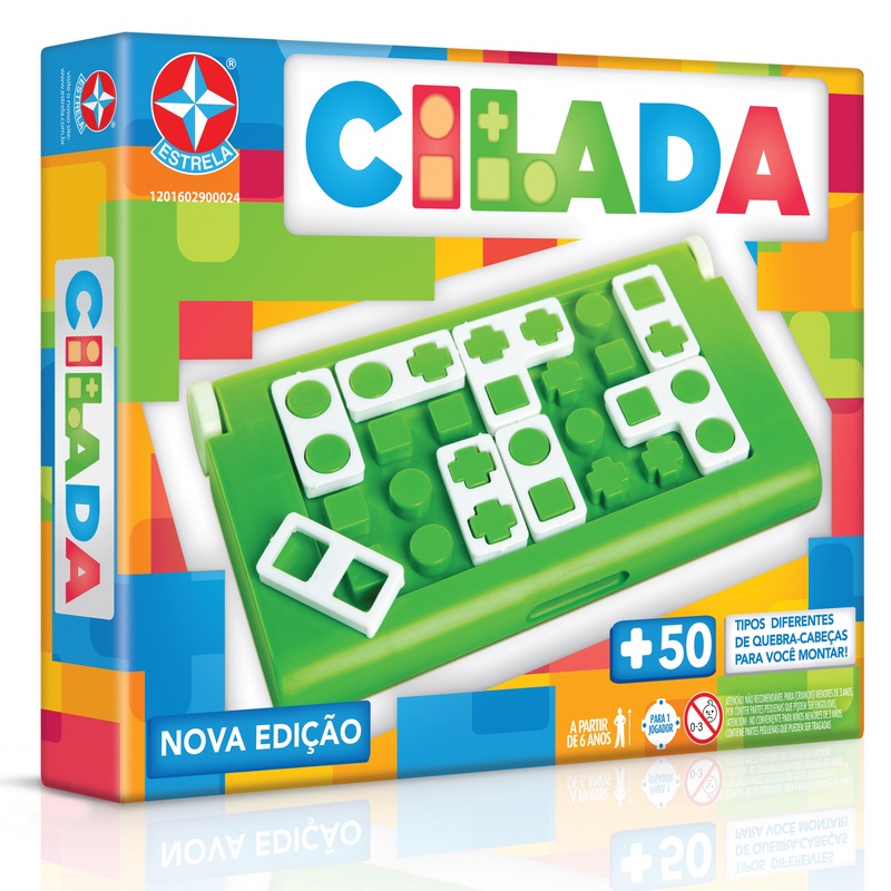 carlu brinquedos jogo da logica 3 anos 28 pecas color multicolorido 1025 em  Promoção na Shopee Brasil 2023