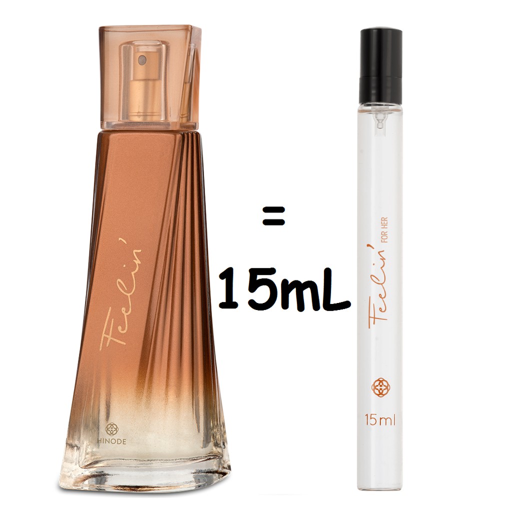 Perfume Feelin Para Ela her Pocket Hinode 15 Ml de Bolso