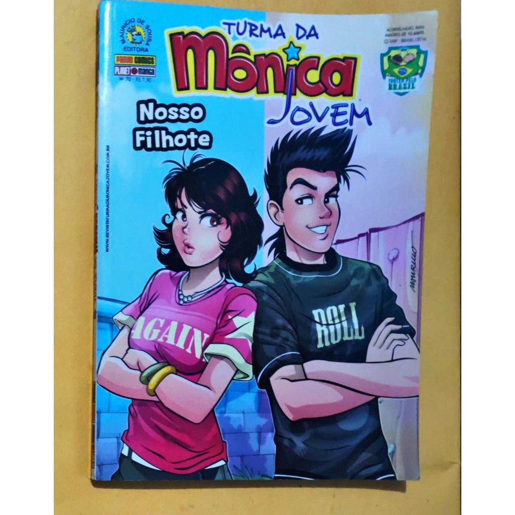 Turma da Mônica Jovem - Nosso Filhote (USADO) | Shopee Brasil